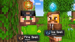 Minecraft, but Every 60 Seconds the WIZARD Changes