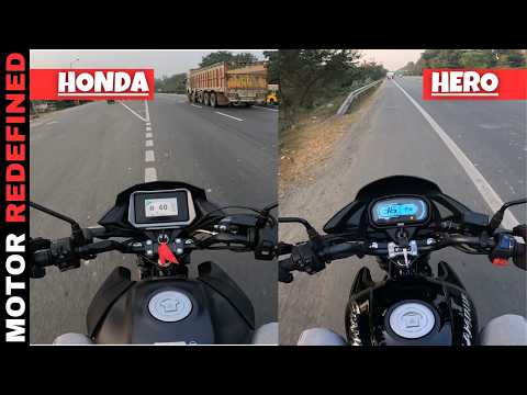 Finally New Honda SP125 2025 Model Vs Hero Glamour 125 OG Model Performance Test is Here.