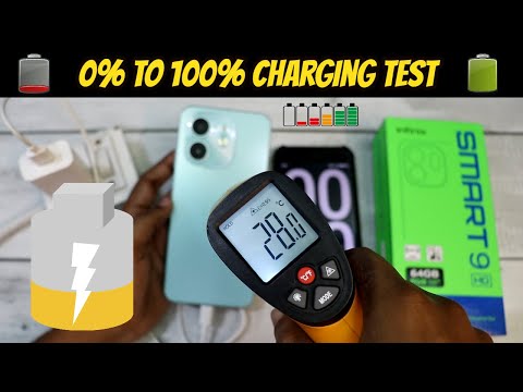 Infinix Smart 9 HD Charging Test | 0% to 100% Charging Test with 10W Box Charger | HINDI |