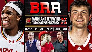 Maryland Terrapins vs #12 Nebraska Cornhuskers | LIVE | Scoreboard | Play By Play | Postgame