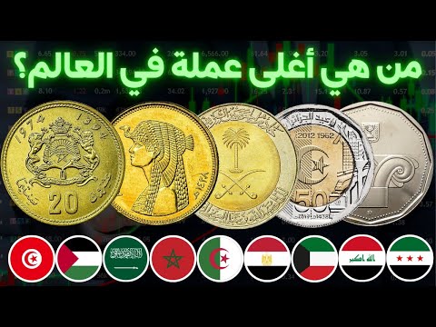ترتيب جديد ل22 دولة عربية حسب قوة عملاتها من الاضعف للاقوى لعام 2025 | من لديه اقوى عملة في العالم؟