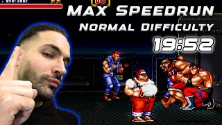 Streets of Rage 2 New Era Max Normal 19:52:81 Speedrun, World Record!