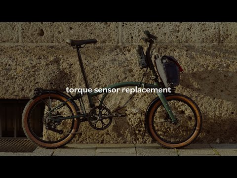 How to replace the torque sensor on your Brompton Electric G Line