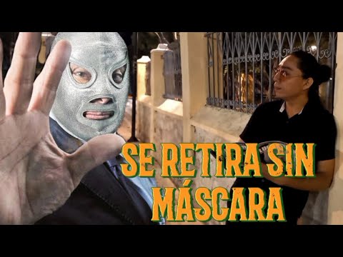 ¿Sin mascara para retirarse?