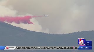 YouTube video thumbnail: 'We Need Some Help From Mother Nature': Gov. Cox Visits Kanosh to Address, Visit Wide Mouth 2 Fire