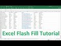 Understanding Flash Fill in Excel
