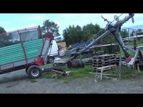 Sisu Farmi back loader for tractor.Задній погрузчик для трактора Sisu Farmi.
