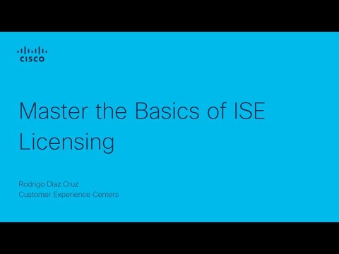 Master the Basics of ISE licensing
