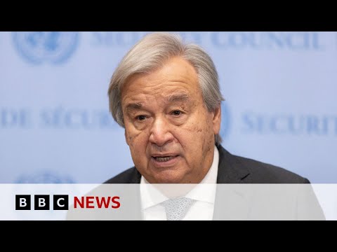 UN chief Antonio Guterres says he 'clearly condemned Hamas terror' after Israel reaction - BBC News
