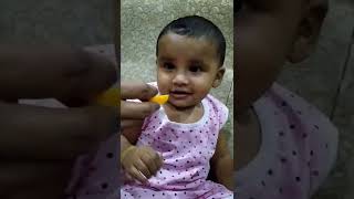 Doesn't like sweet stuff #cutebaby #shorts