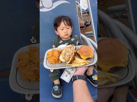 Take whatever you want (Disney Cruise Buffet)