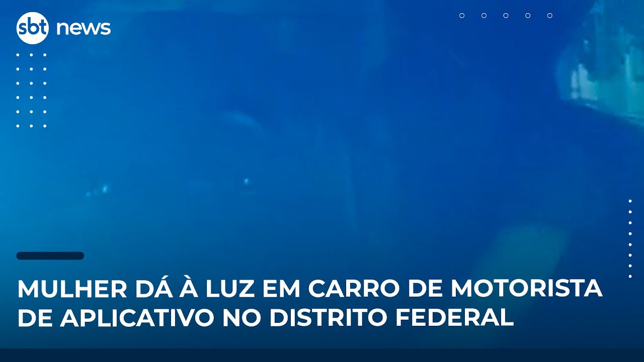 Mulher dá à luz em carro de motorista de aplicativo no Distrito Federal