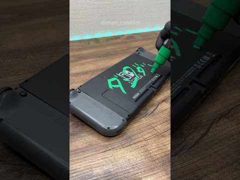 Custom Nintendo Switch For Turbo Granny #dandadan