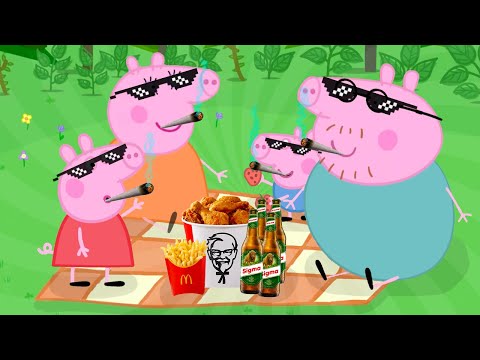 Świnka Peppa PRZERÓBKA #27 - Mała Łódka