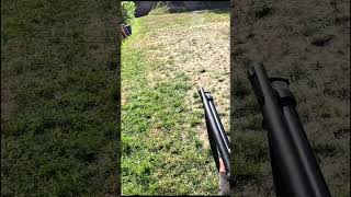 Shooting a slug from 870 shotgun POV #usa #airsoft