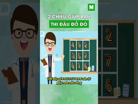 2 chiêu giúp bạn thi đâu đỗ đó #metrithuc