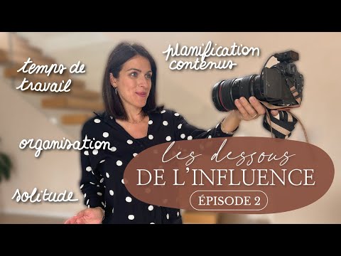 Les coulisses du métier de créatrice de contenu - Temps de travail, organisation, solitude (EP.2)