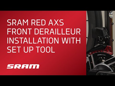 SRAM AXS Front Derailleur Installation with Set Up Tool