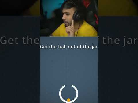 THIS JAR WILL NOT ALLOW THIS BALL TO BE OUT || TECHNO GAMERZ || #shorts
