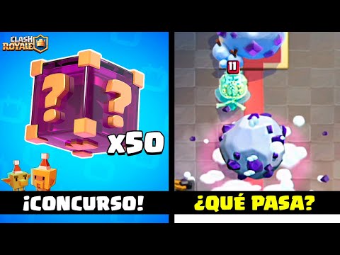 50 CUBOS DE LA SUERTE GRATIS: Concurso De Clash Royale 📝 - noticias season 66