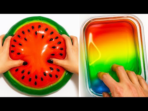 Satisfying Slime ASMR | Relaxing Slime Videos For Sleeping 3636