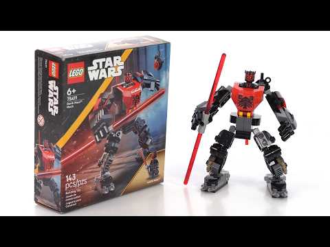 LEGO Star Wars Darth Maul Mech review! A drop in both fun & value 75411 #NotSponsored