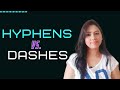 Understanding Dashes and Hyphens