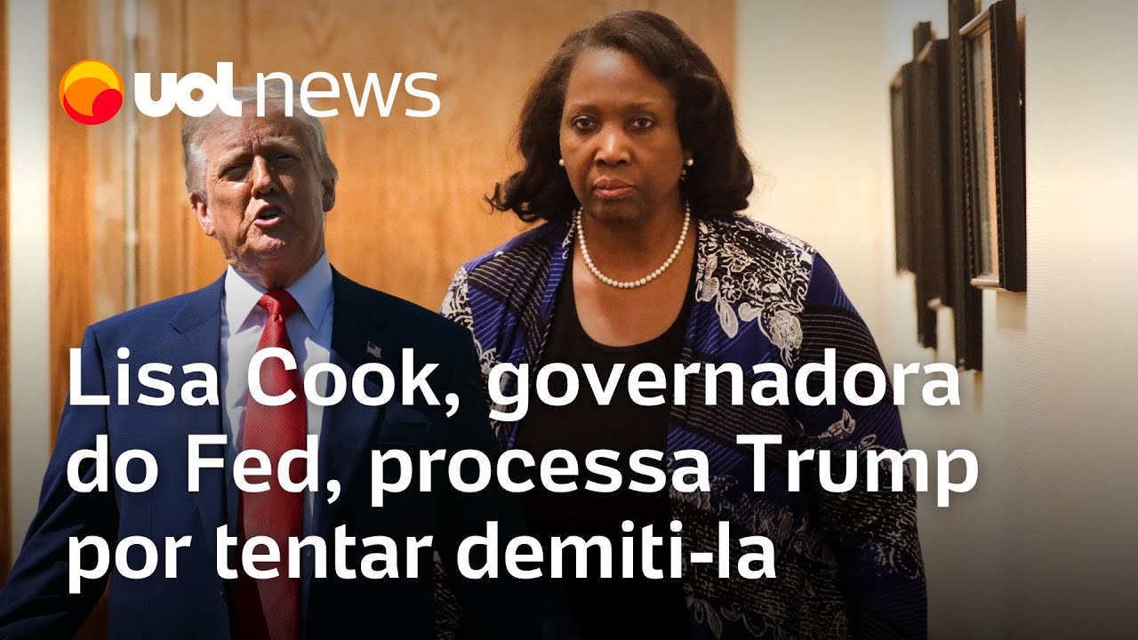 Diretora do Fed entra com processo contra Trump alegando que ele não tem poder para demití-la