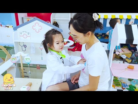 Nhạc Thiếu Nhi BÉ CHƠI LÁI XE XÍCH LÔ - Bé Tiên đi khu vui chơi cùng chị P3