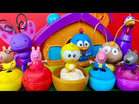 Qual é o ESCONDERIJO Do Pintinho Amarelinho? Procurando Com Galinha Pintadinha