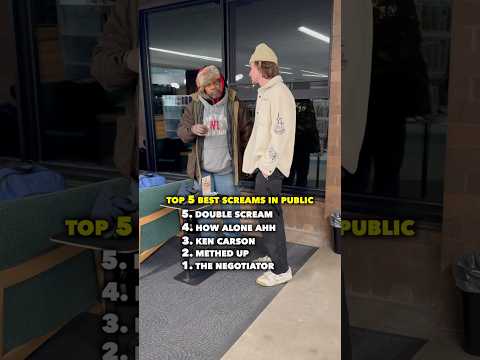 Top 5 public screams so far