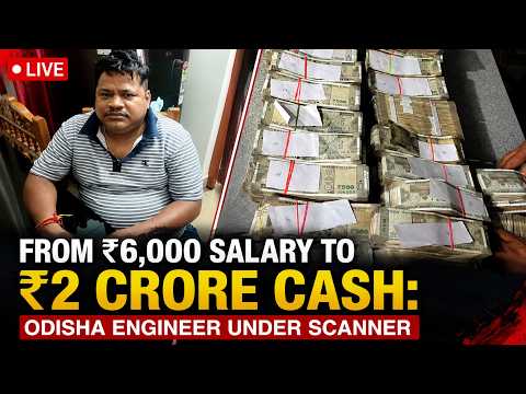 Odisha News LIVE | Odisha Raid | From Rs 6,000 Salary To Rs 2 Crore Cash: Engineer Under Scanner