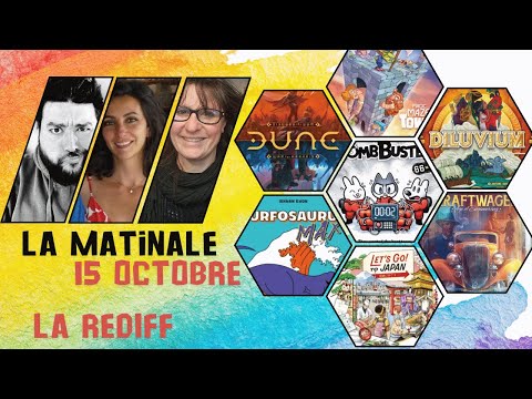 La Matinale du 15 Octobre : BombBuster, Extension Akropolis, Micro Macro Puzzle, Magic Maze Tower...