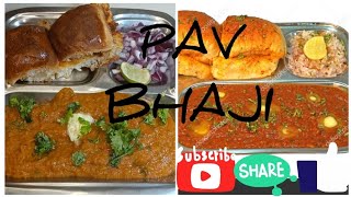 PAV BHAJI in simple way#easy to make in just 15 mins#rituphutela