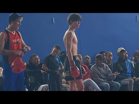 First round tko (k1 but on a mat)