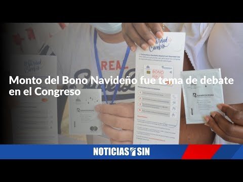 Monto del Bono Navideño fue tema de debate en el Congreso