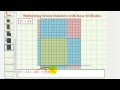Multiplying Whole Numbers Using Base Ten Blocks