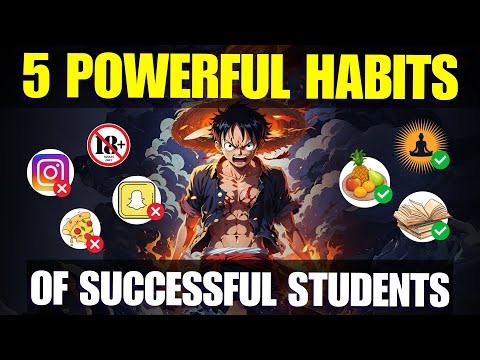 5 Powerful Morning Habits of Successful Students 🤯 Unlock 100% Brain Power! | Study Motivation