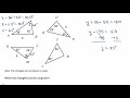 Triangle Congruence and Angle Measures