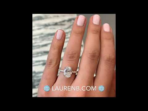 2.51 ct Oval Diamond Signature Wrap Design