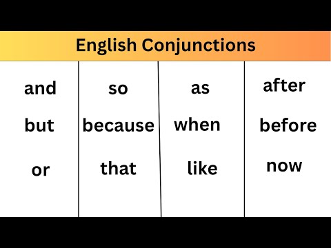 English Conjunctions You NEED to Know!