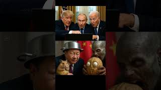 BRAINROT ZOMBIE With World Leaders Plant vs Zombie #italianbrainrot #brainrot #worldleaders #zombie