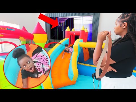 we turned our house into a bounce park and lived to regret it!