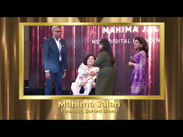 Congratulations to Mahima Jalan | Founder | Sorted Brand
for being honoured at the MSME Bharat Summit & Awards 2025!

Awarded as the Emerging Brand Leader, your commitment to authenticity, consumer connection, and modern brand-building is reshaping how MSMEs grow in today’s marketplace.

This recognition was proudly judged by our distinguished jury:
🌟 Ms. Sminu Jindal, MD, Jindal SAW Ltd & Chairperson, Svayam
🌟 Dr. (h.c.) CS Adv. Mamta Binani, India’s First Registered Insolvency Professional
🌟 Gaurav Choudhury, Co-founder & CEO, Earshot Digimedia Pvt. Ltd.

Your journey is a beacon for new-age entrepreneurs in India’s MSME ecosystem.
👉 Subscribe for more highlights and inspiring stories from the MSME Bharat Summit & Awards 2025!

#MahimaJalan #SortedBrand #MSMEBharatSummit2025 #EmergingLeader #WomenEntrepreneurs #BrandBuilding #MSMEIndia #InspiringStories