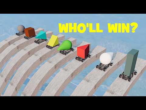 Which shape is faster in car aerodynamics?