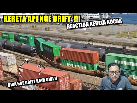 REACTION KECELAKAAN KERETA API RANDOM PART 2