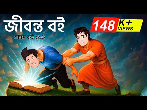 Saras Bou 266 | জীবন্ত গল্প | পর্ব ১ | রহস্যময় বই ও হারিয়ে যাওয়া বীর | Animate Me Bangla