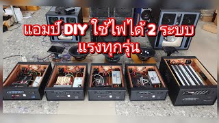 แอมป์DIY แรงๆ ใช้ไฟ ใช้ 220 และ 12 V