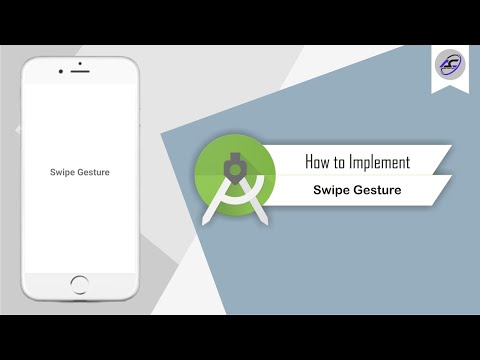 How to Implement Swipe Gesture in Android Studio | SwipeGesture | Android Coding