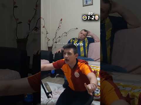 20 YILLIK SERİNİN BOZULDUĞU MAÇ ! | Fenerbahçe 1-3 Galatasaray | #shorts #tiktok